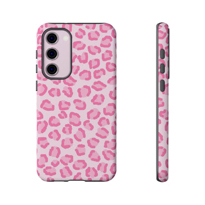 Pink Cheetah Print Phone Case for iPhone and Samsung