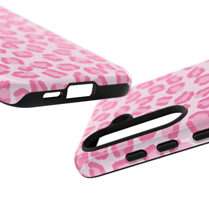 Pink Cheetah Print Phone Case for iPhone and Samsung