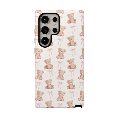 Coquette Teddy Bear Phone Case