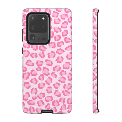 Pink Cheetah Print Phone Case for iPhone and Samsung