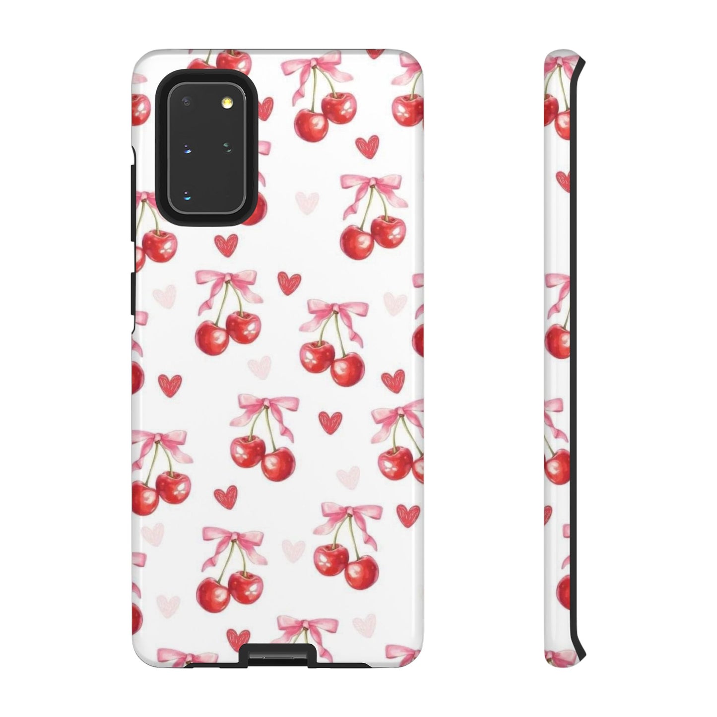 Cherry Coquette Cute Durable Tough Phone Case