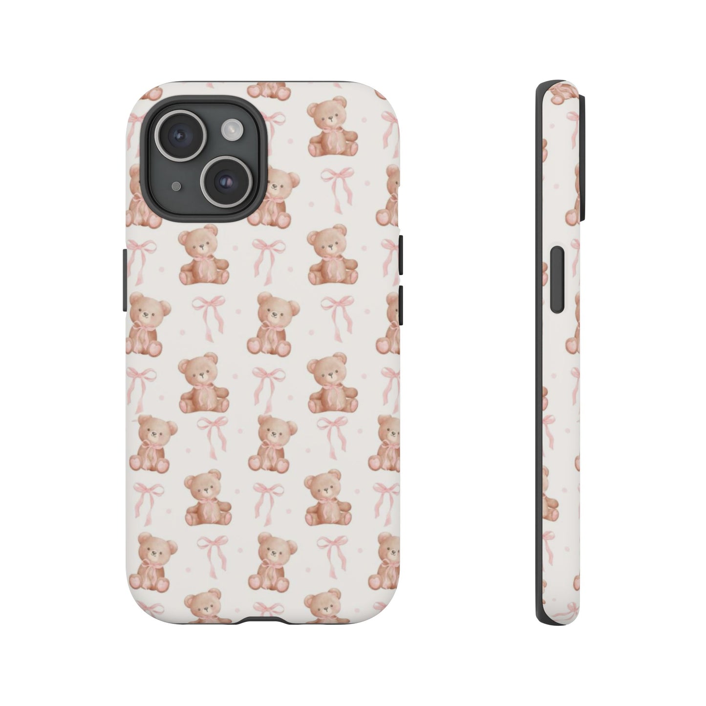 Coquette Teddy Bear Phone Case