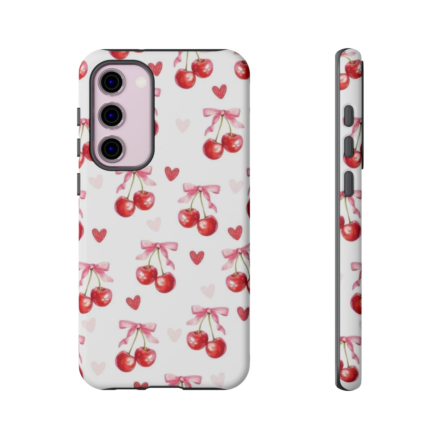 Cherry Coquette Cute Durable Tough Phone Case