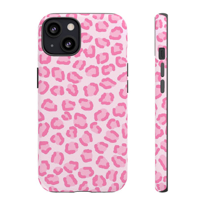 Pink Cheetah Print Phone Case for iPhone and Samsung
