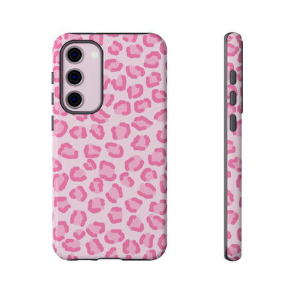 Pink Cheetah Print Phone Case for iPhone and Samsung