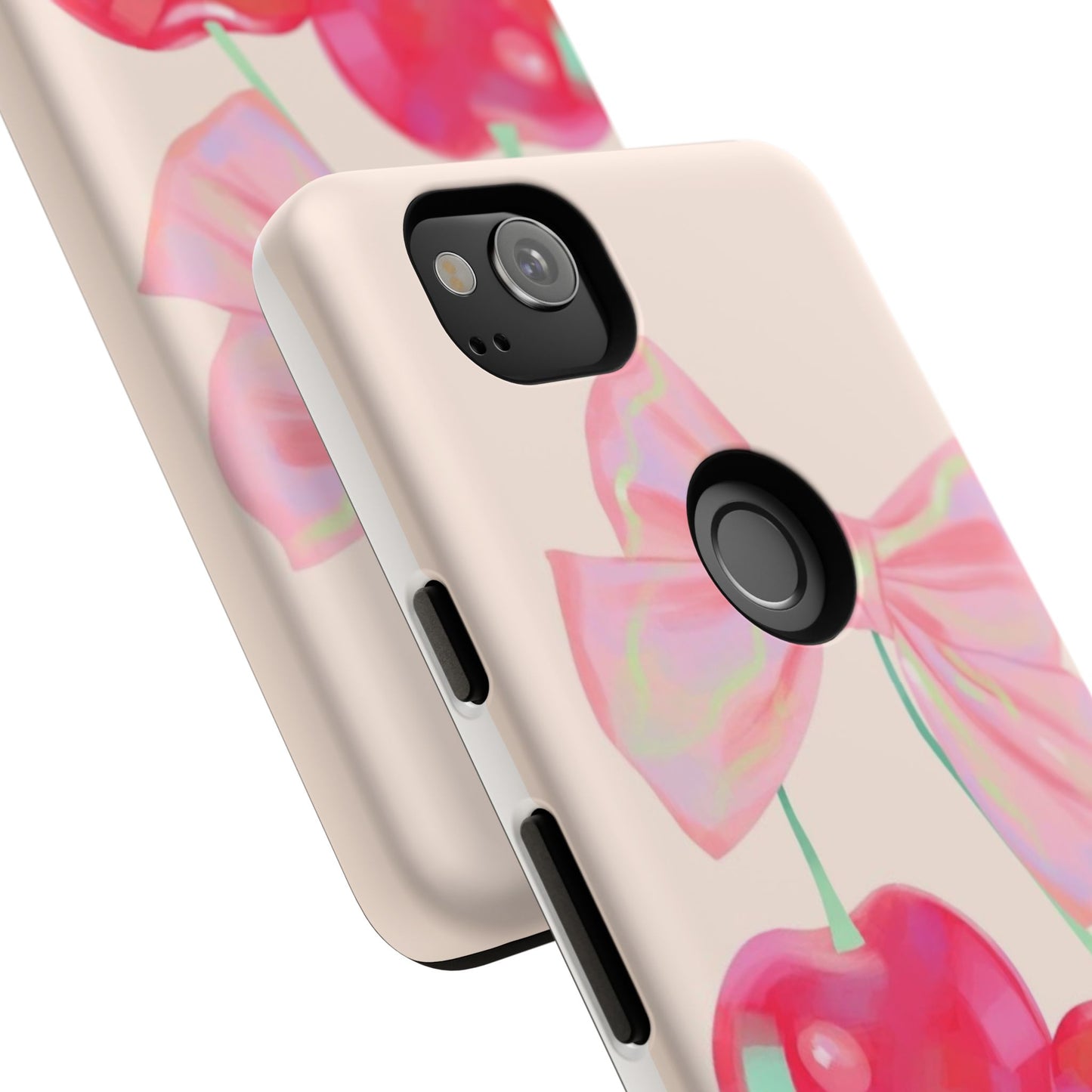 Cherry Bow Pink Phone Case