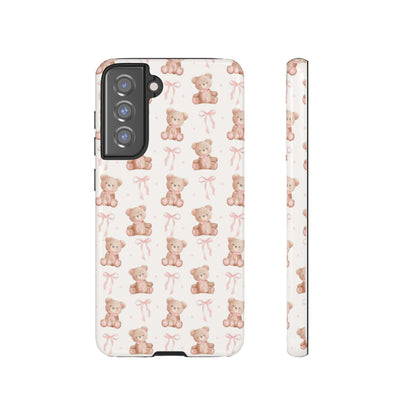 Coquette Teddy Bear Phone Case