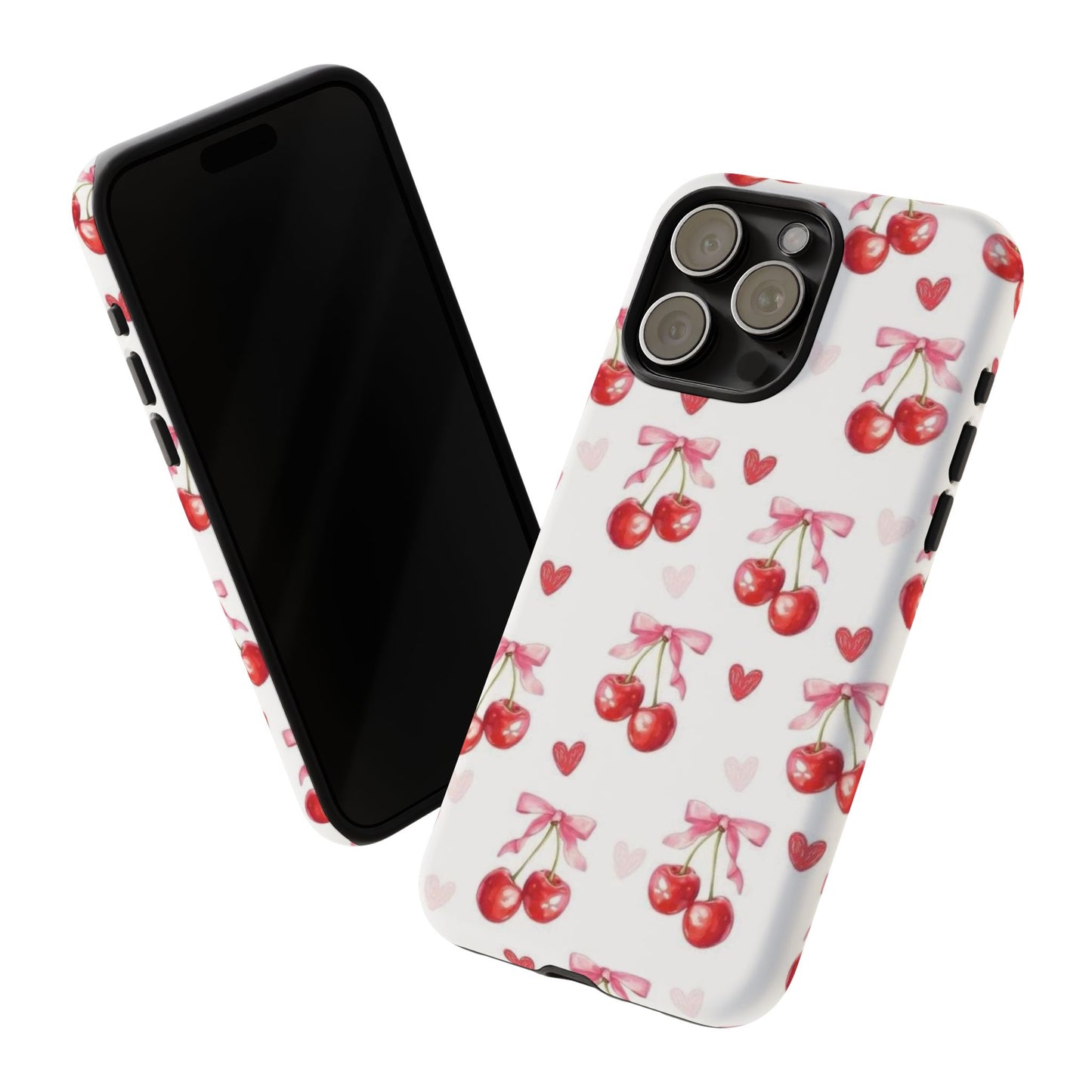 Cherry Coquette Cute Durable Tough Phone Case