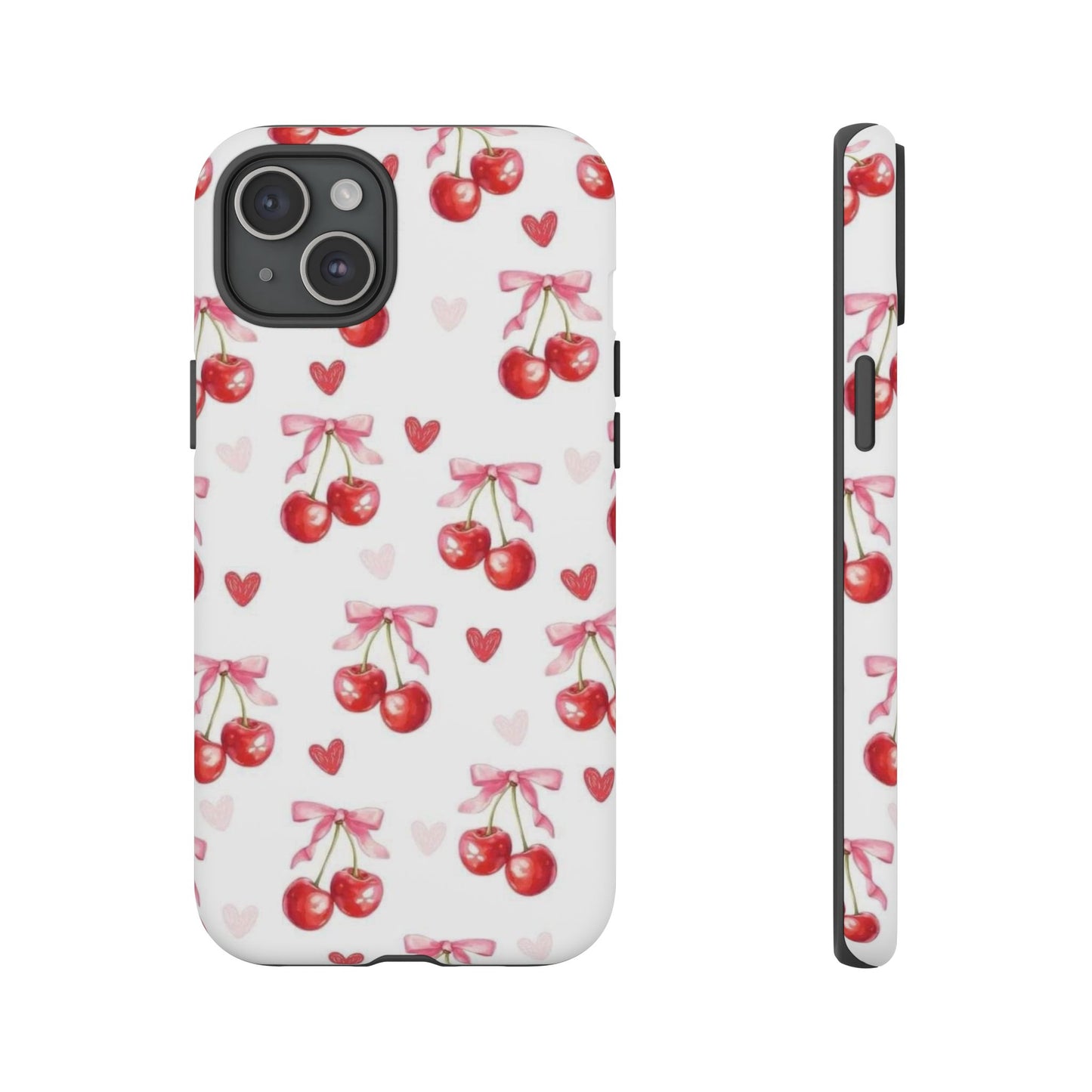 Cherry Coquette Cute Durable Tough Phone Case