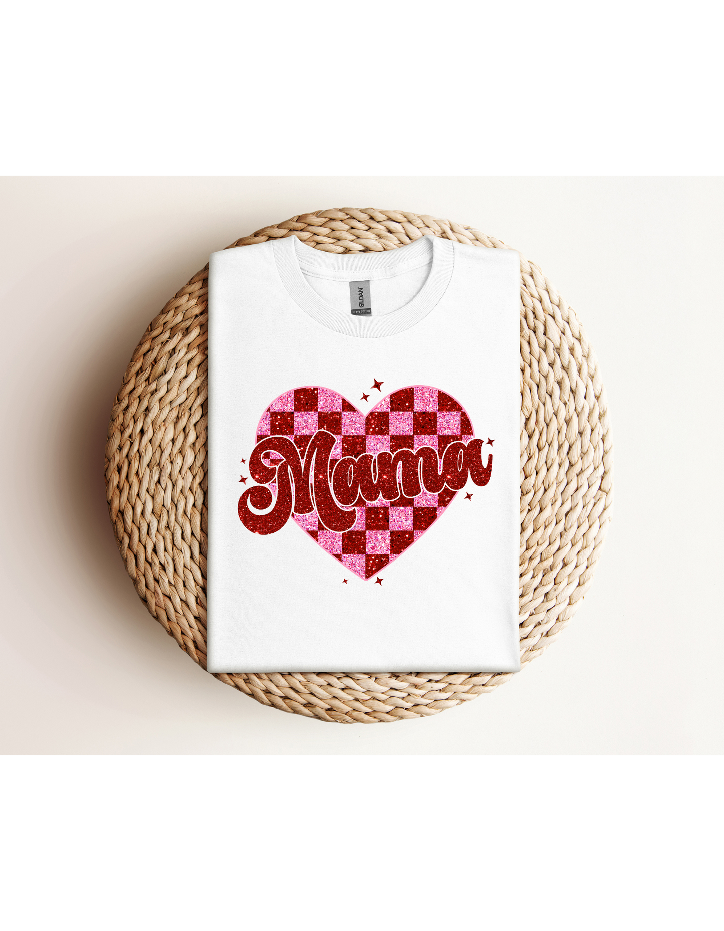 Glitter Mama Valentine's Shirt