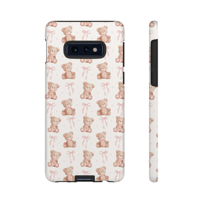 Coquette Teddy Bear Phone Case
