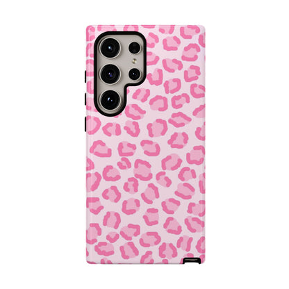 Pink Cheetah Print Phone Case for iPhone and Samsung