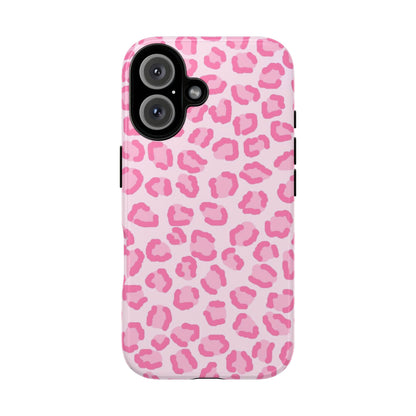 Pink Cheetah Print Phone Case for iPhone and Samsung