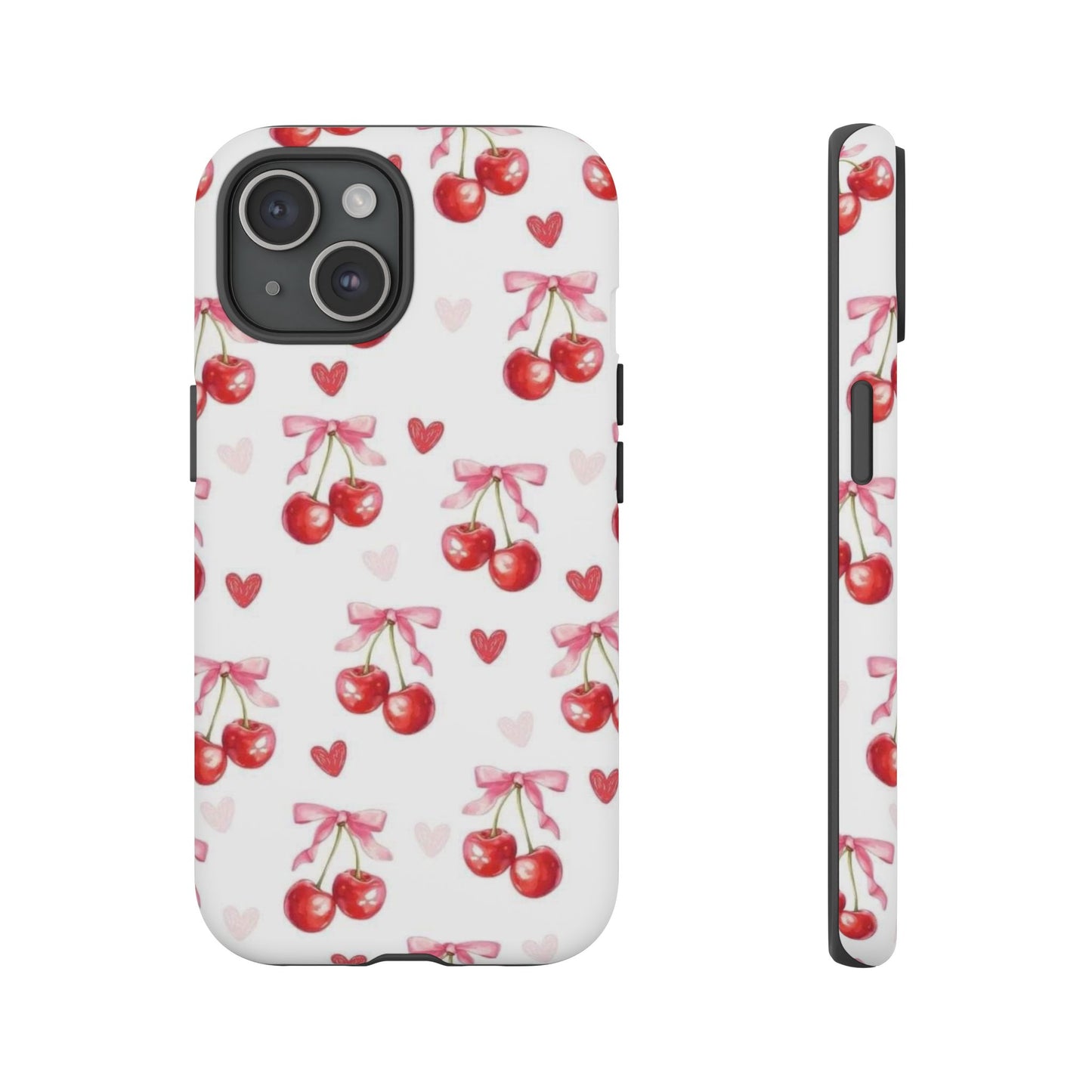 Cherry Coquette Cute Durable Tough Phone Case