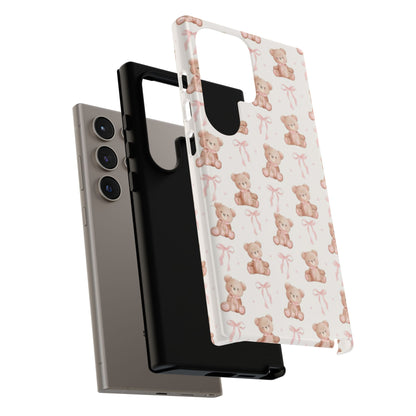 Coquette Teddy Bear Phone Case