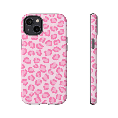 Pink Cheetah Print Phone Case for iPhone and Samsung