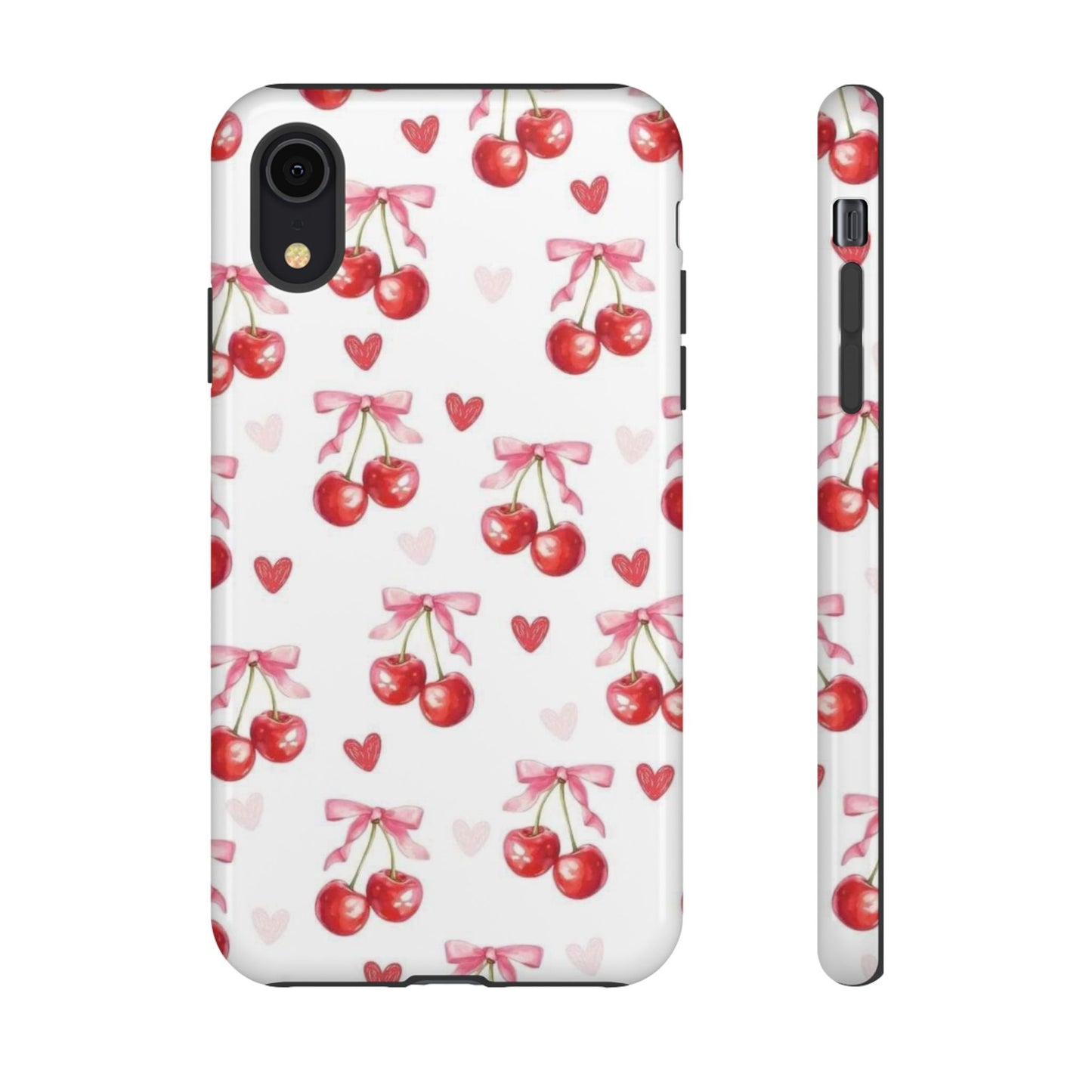 Cherry Coquette Cute Durable Tough Phone Case