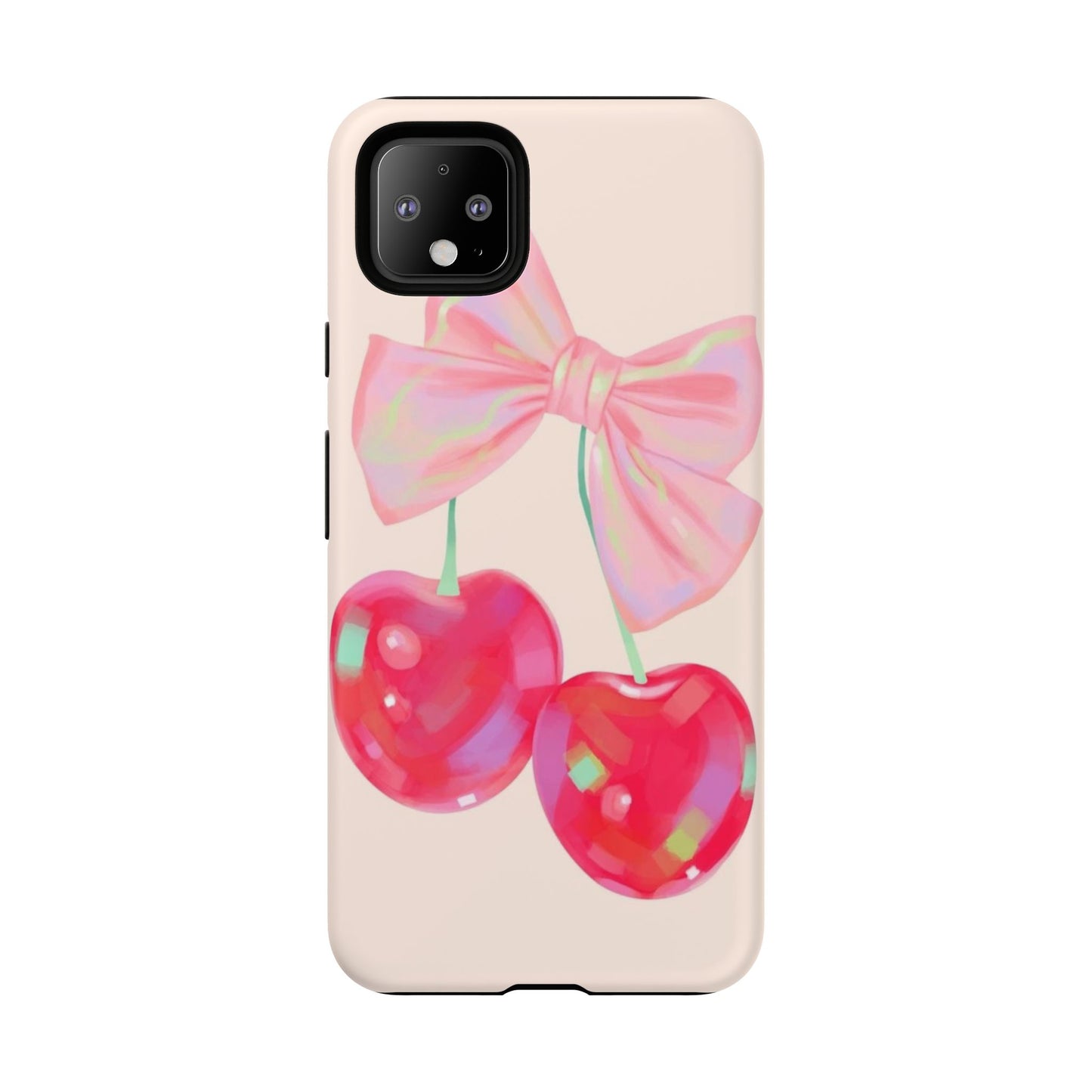 Cherry Bow Pink Phone Case