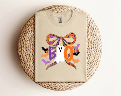 Halloween Boo Coquette Ghost Shirt