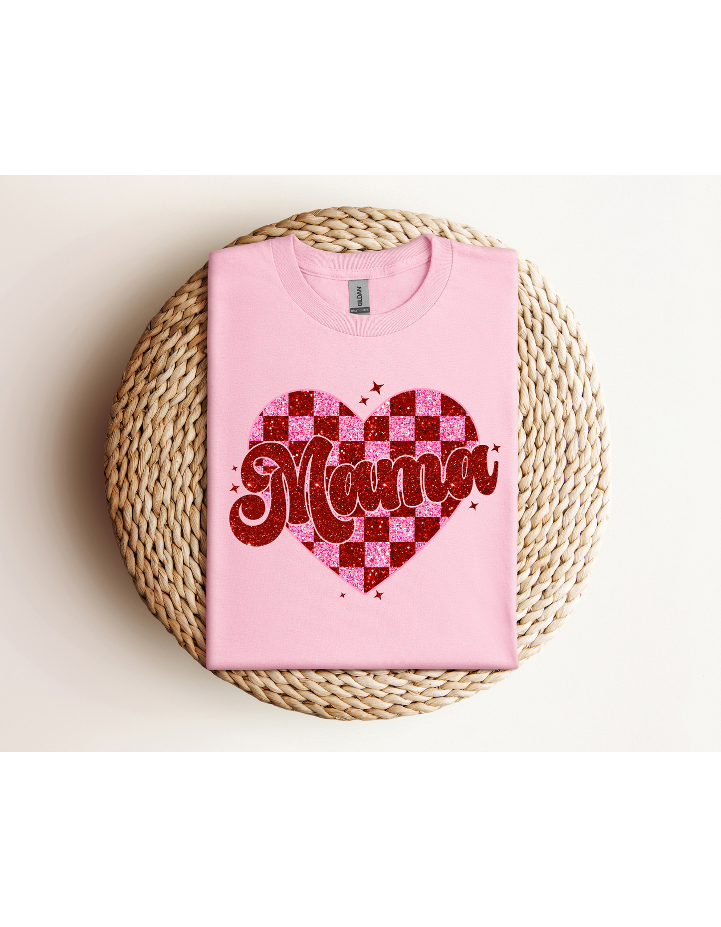 Glitter Mama Valentine's Shirt