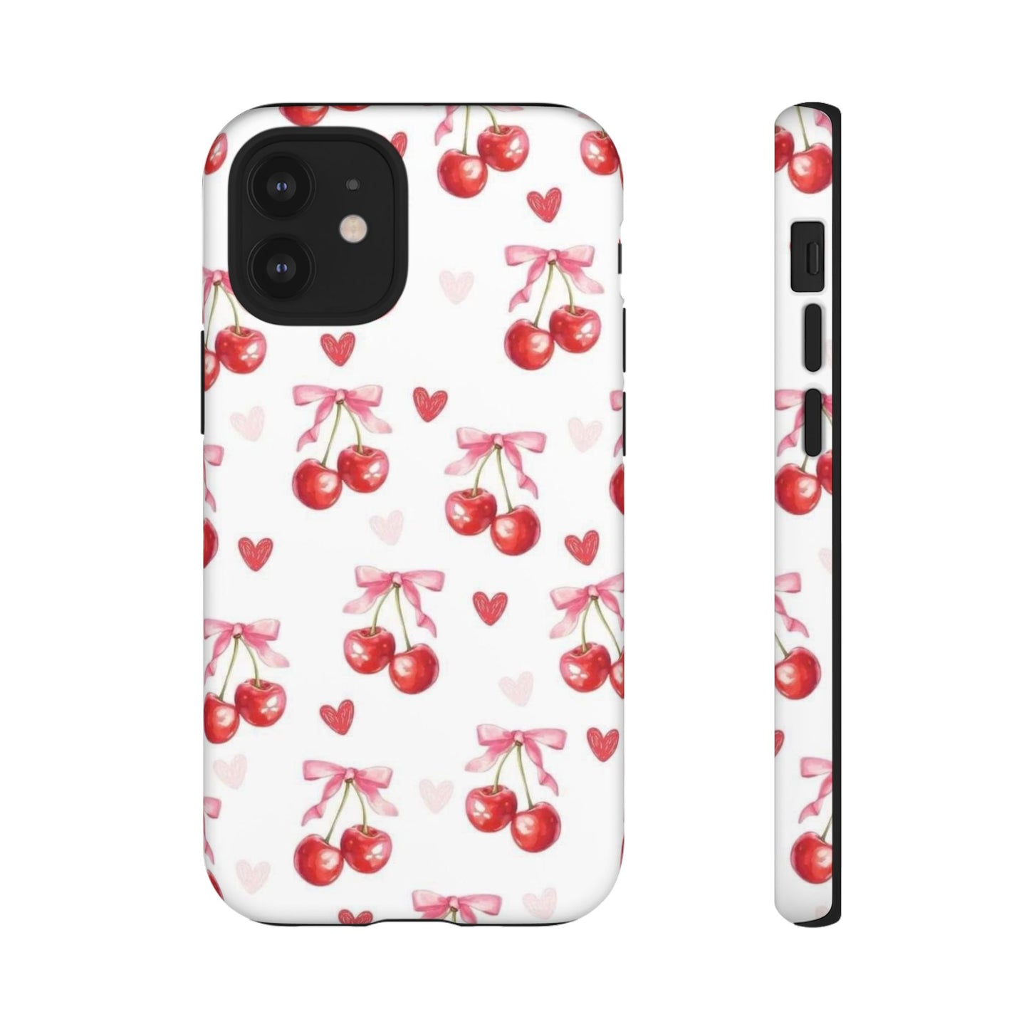 Cherry Coquette Cute Durable Tough Phone Case