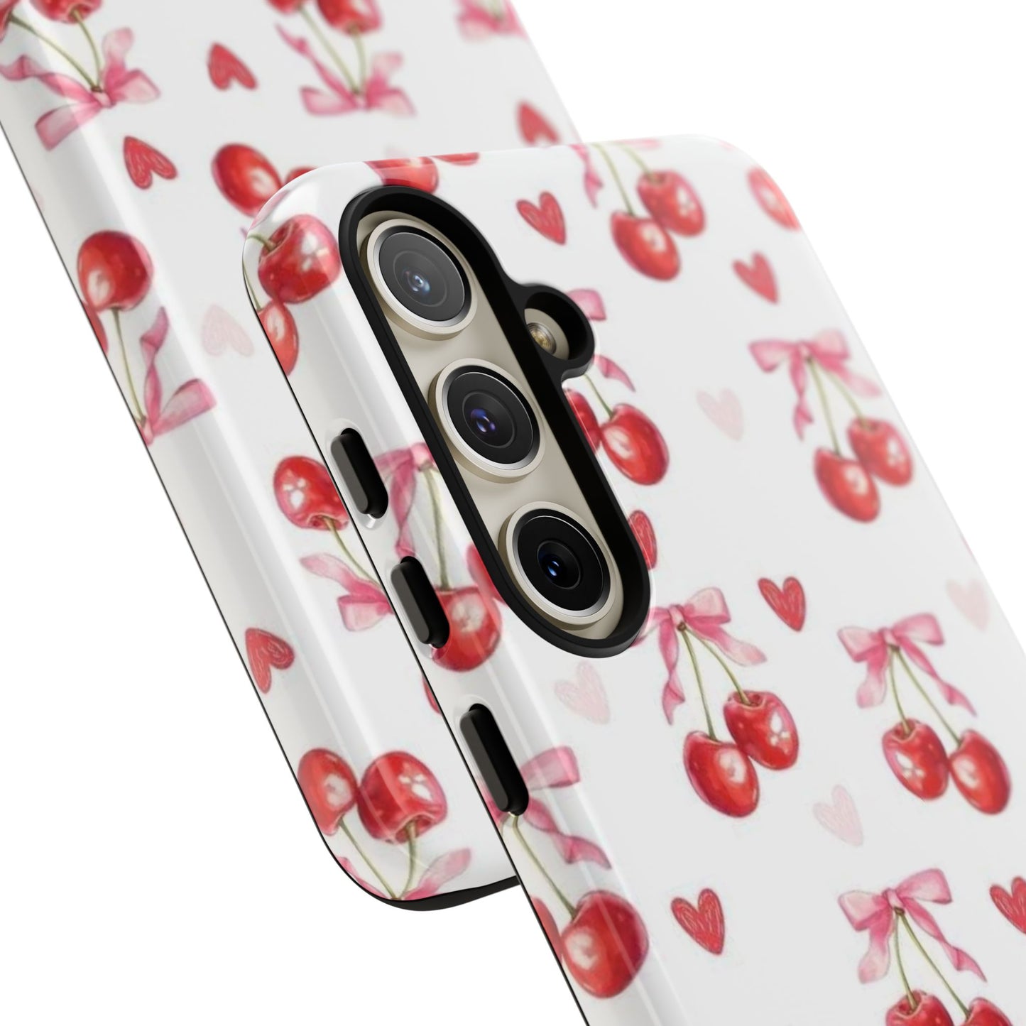 Cherry Coquette Cute Durable Tough Phone Case