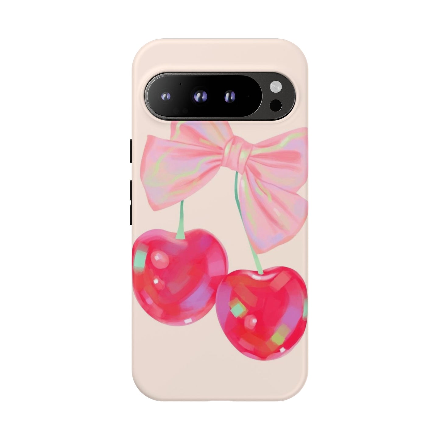 Cherry Bow Pink Phone Case