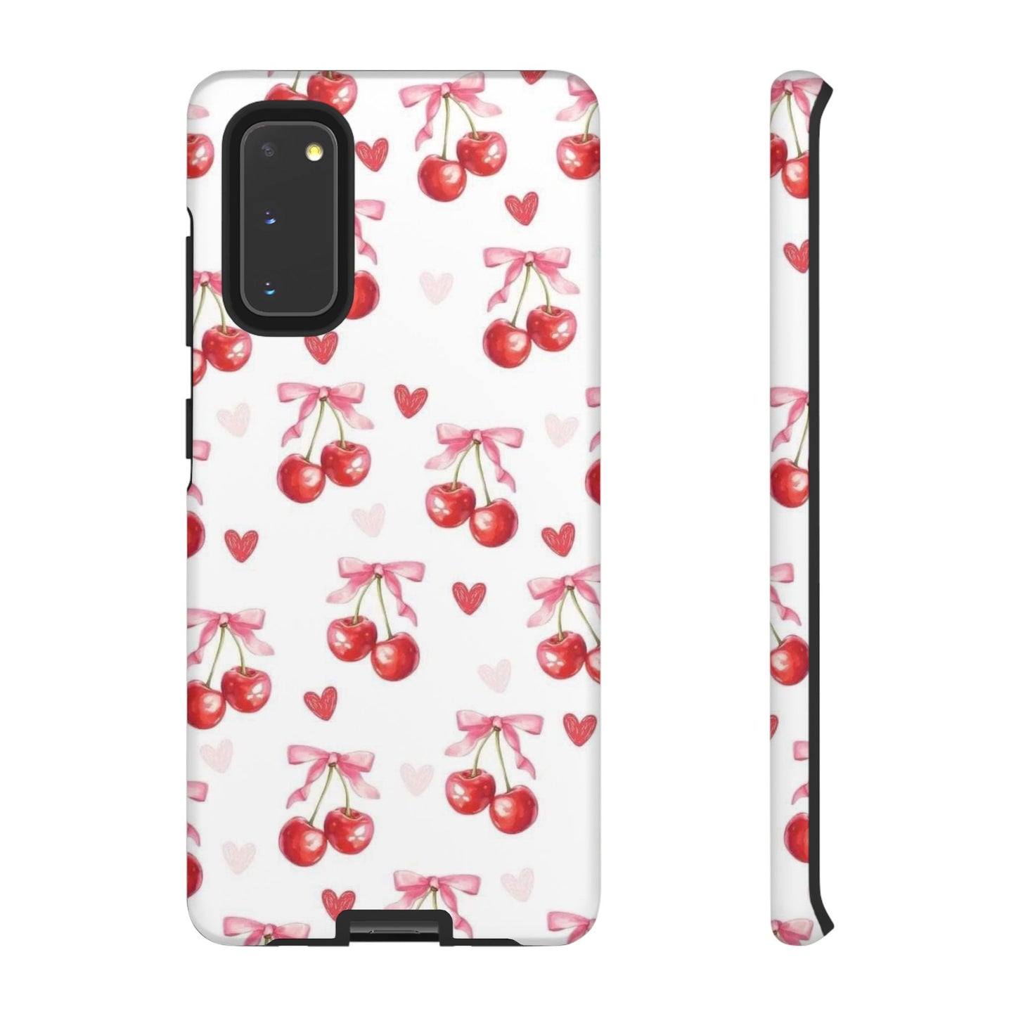 Cherry Coquette Cute Durable Tough Phone Case