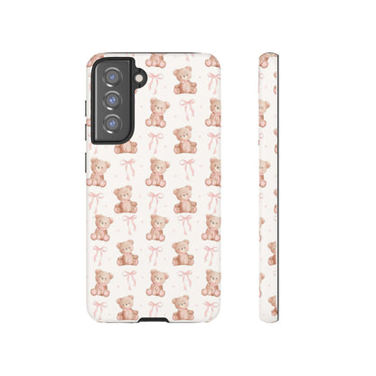 Coquette Teddy Bear Phone Case