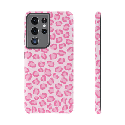 Pink Cheetah Print Phone Case for iPhone and Samsung
