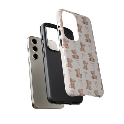 Coquette Teddy Bear Phone Case
