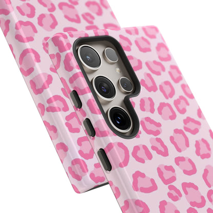 Pink Cheetah Print Phone Case for iPhone and Samsung