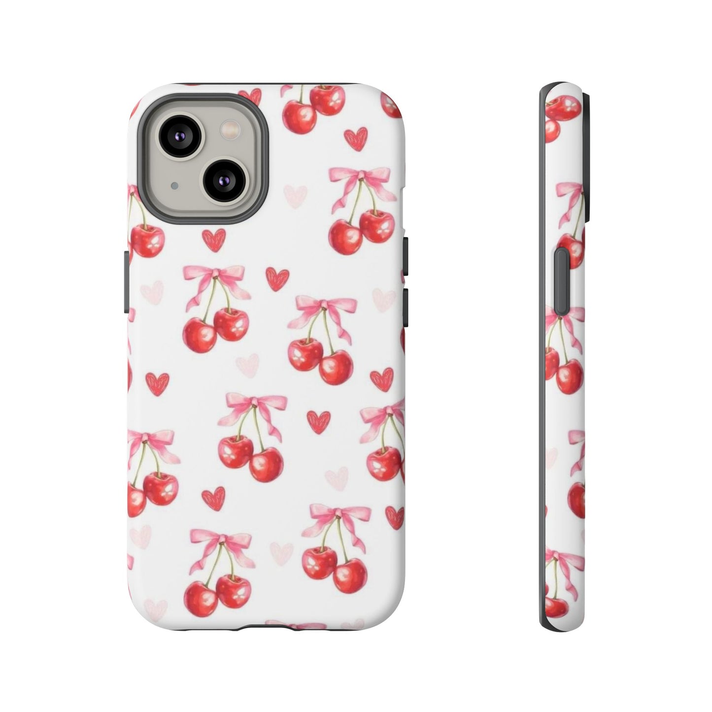 Cherry Coquette Cute Durable Tough Phone Case