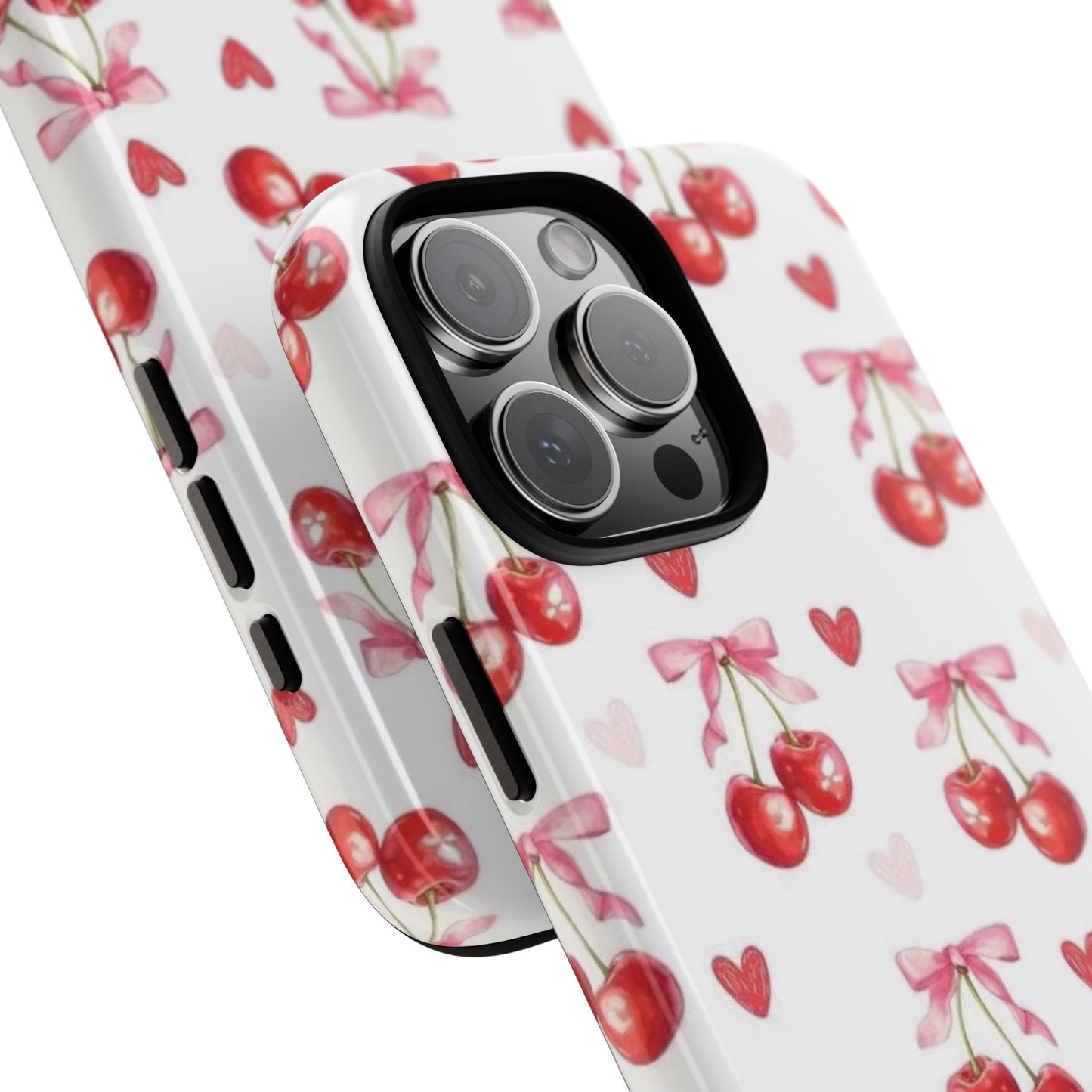 Cherry Coquette Cute Durable Tough Phone Case