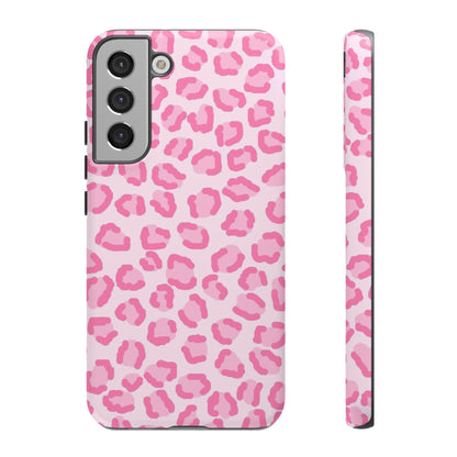 Pink Cheetah Print Phone Case for iPhone and Samsung