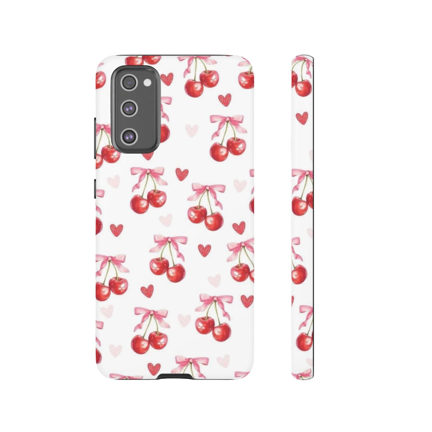 Cherry Coquette Cute Durable Tough Phone Case