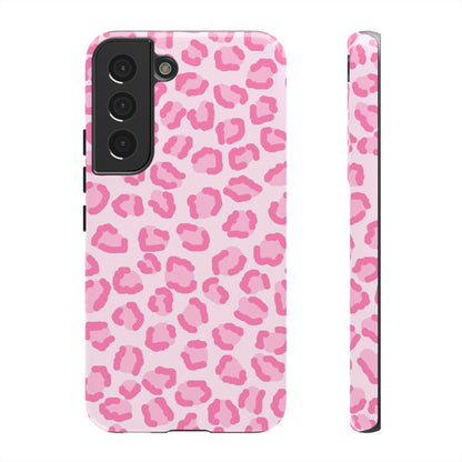 Pink Cheetah Print Phone Case for iPhone and Samsung