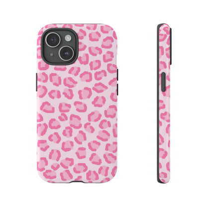 Pink Cheetah Print Phone Case for iPhone and Samsung