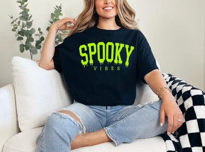 Spooky Vibes Drip Halloween Shirt