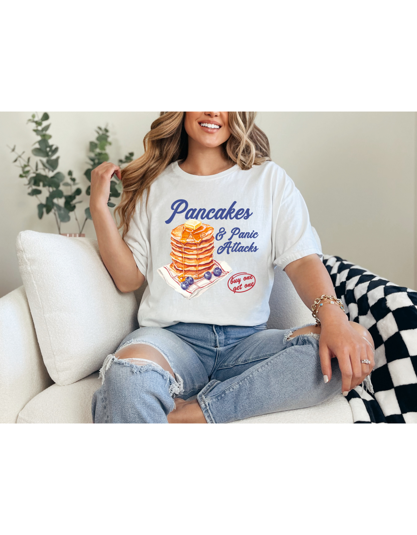 Pancakes & Panic Attacks Shirt
