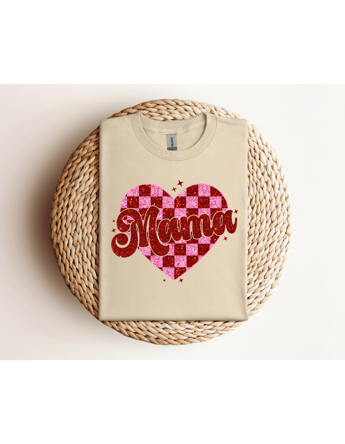 Glitter Mama Valentine's Shirt