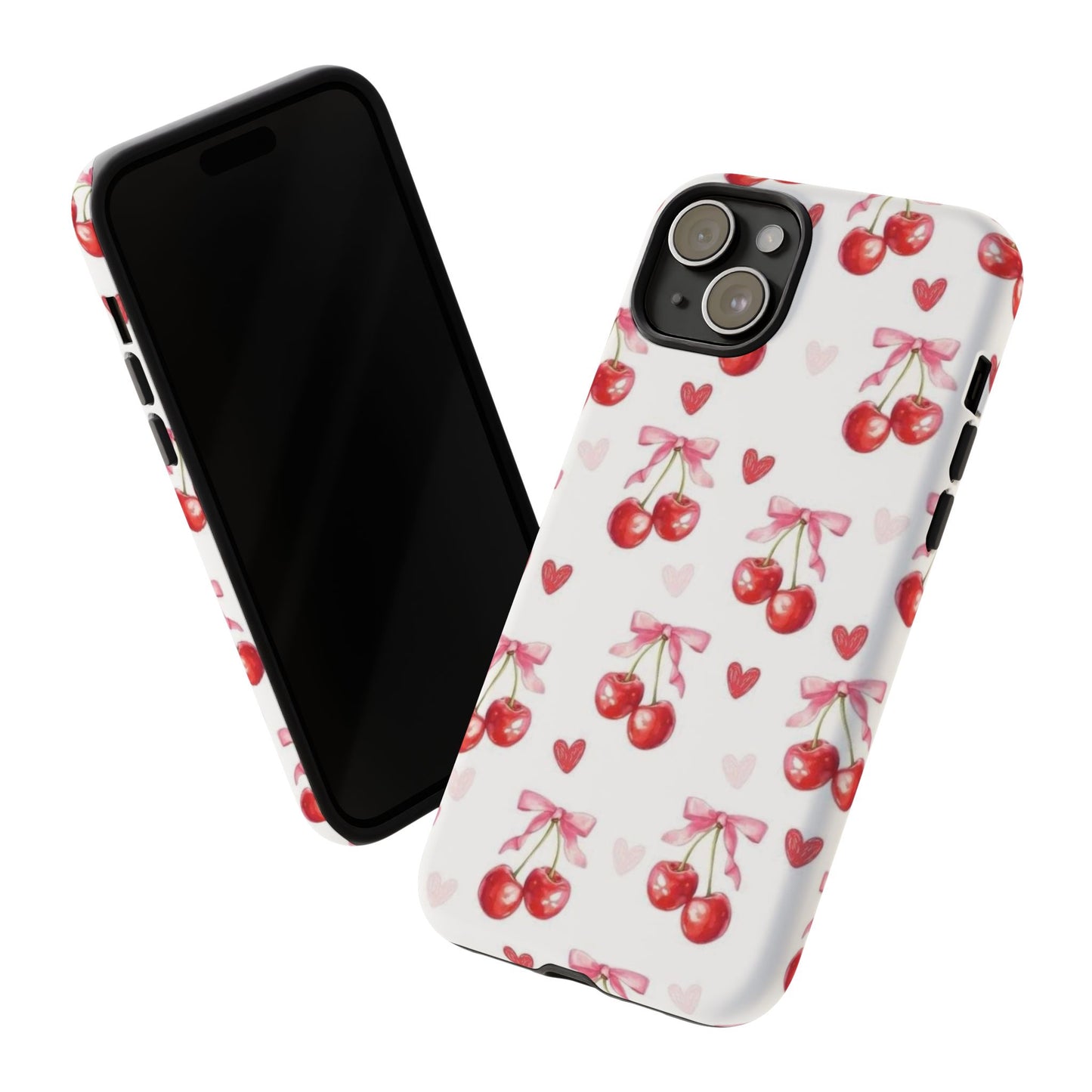Cherry Coquette Cute Durable Tough Phone Case