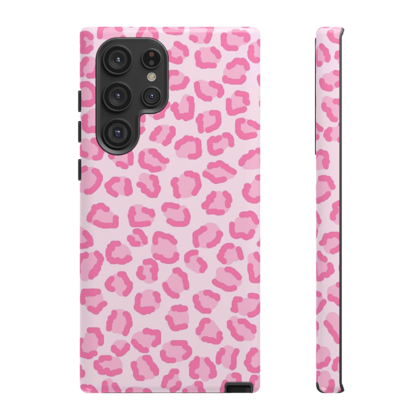 Pink Cheetah Print Phone Case for iPhone and Samsung