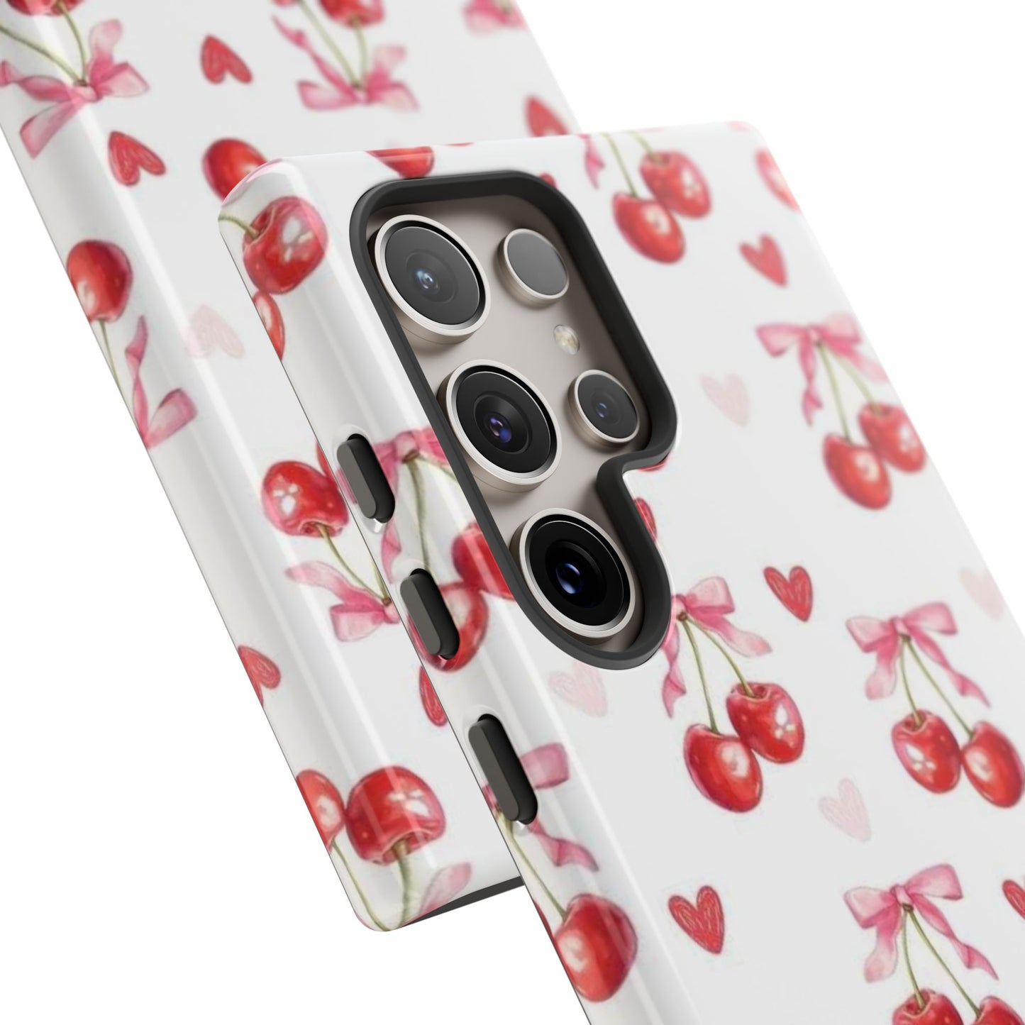 Cherry Coquette Cute Durable Tough Phone Case