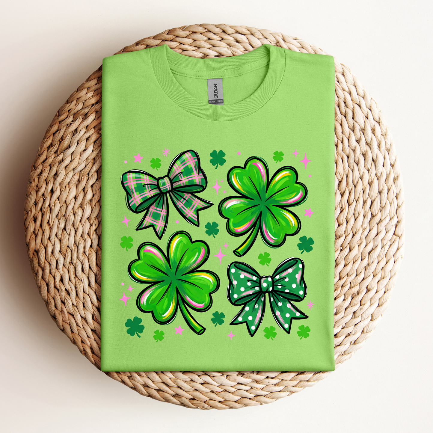 St. Patties Coquette Clover Shirt