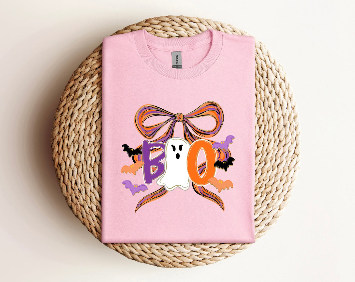 Halloween Boo Coquette Ghost Shirt