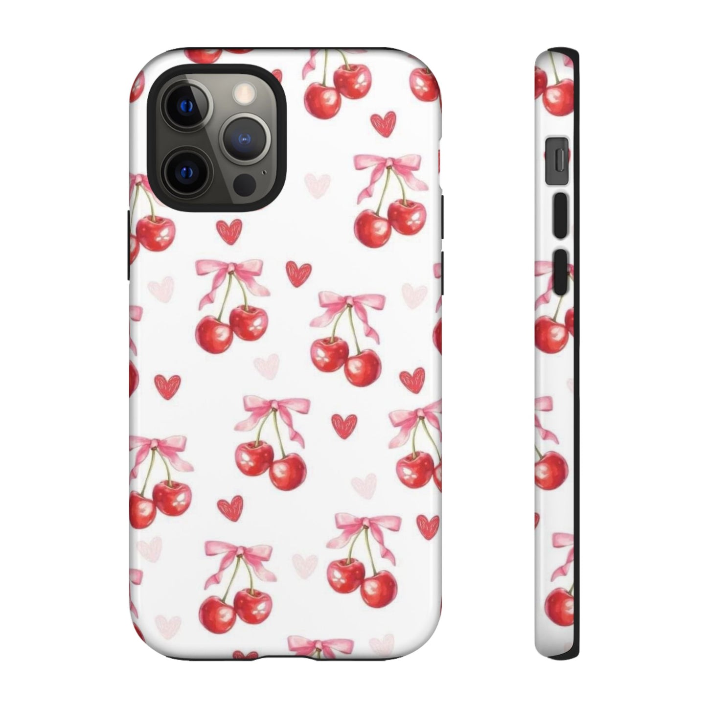 Cherry Coquette Cute Durable Tough Phone Case