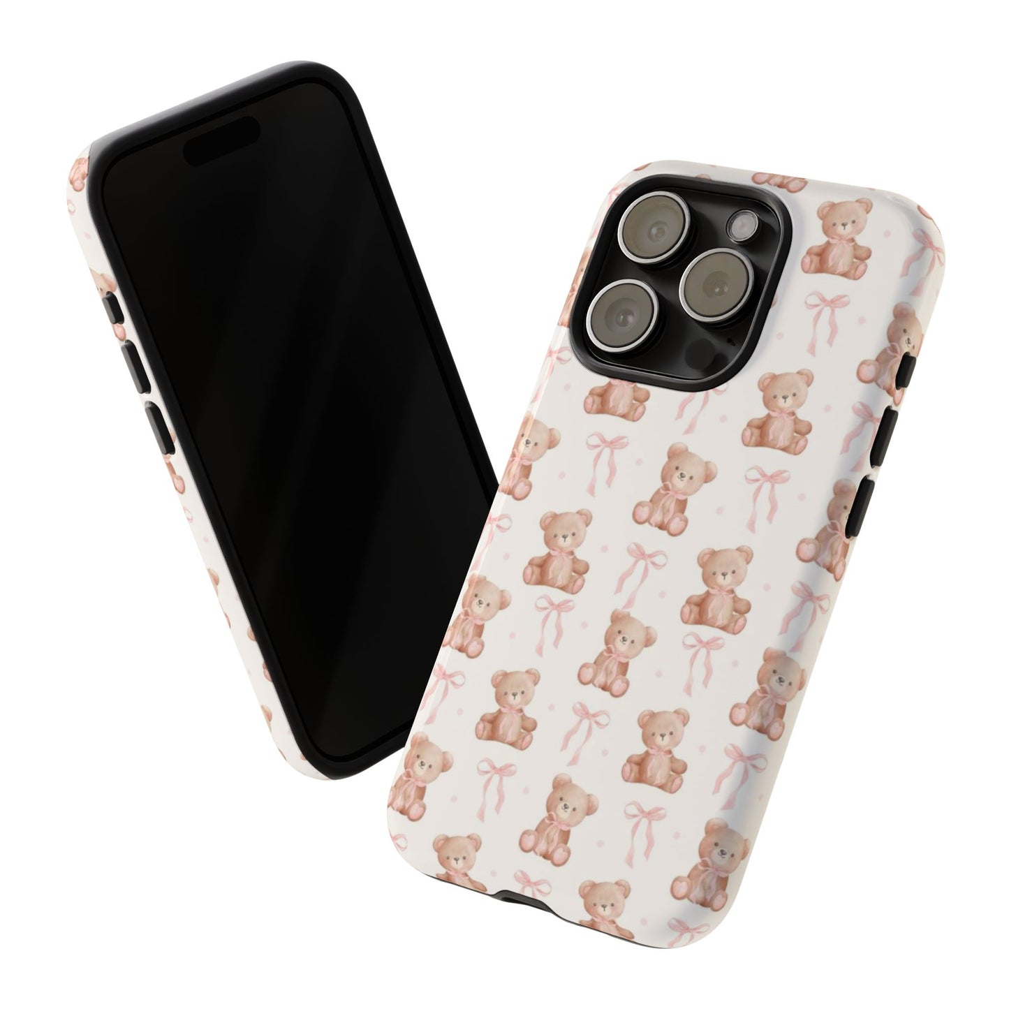 Coquette Teddy Bear Phone Case