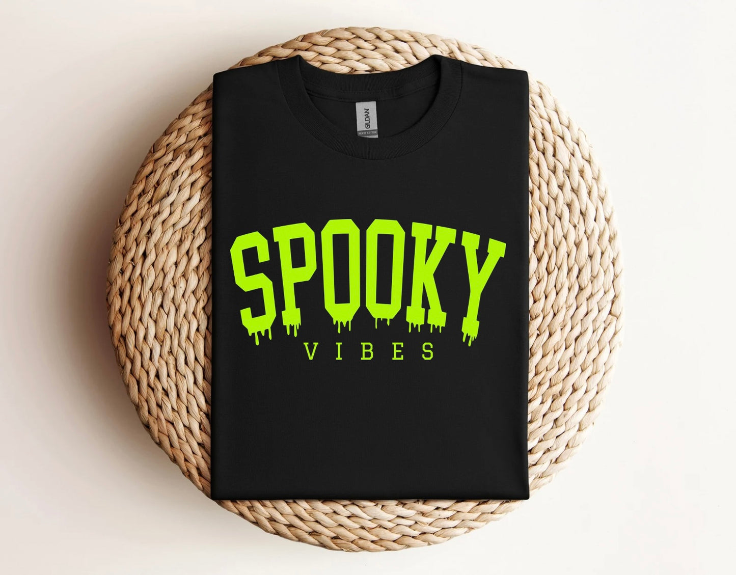 Spooky Vibes Drip Halloween Shirt