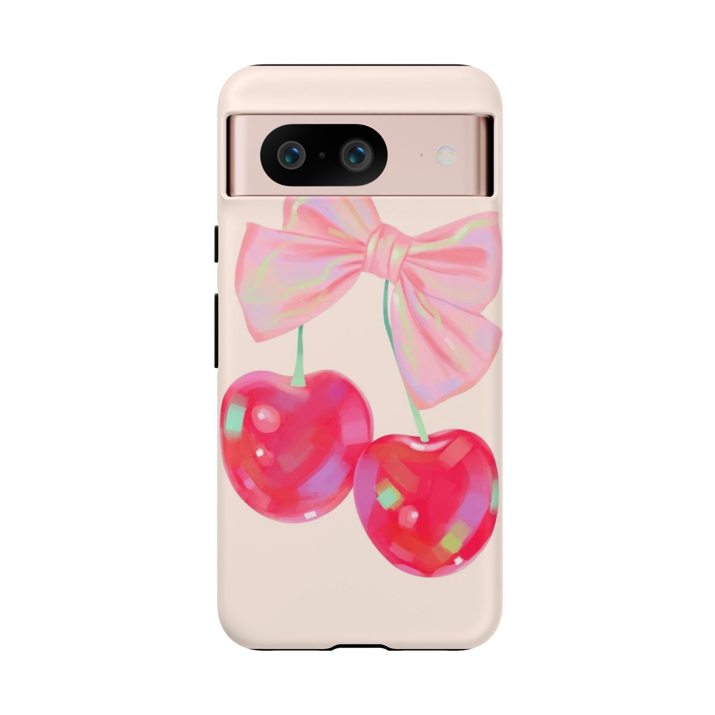 Cherry Bow Pink Phone Case